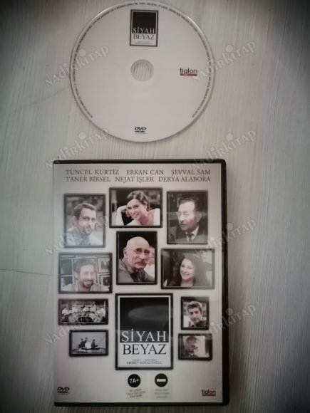 SİYAH BEYAZ- BİR AHMET BOYACIOĞLU FİLMİ - TUNCEL KURTİZ ERKAN CAN ŞEVVAL SAM NEJAT İŞLER   DVD FİLM - 92 DAKİKA +EKSTRALAR