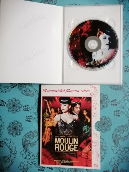 MOULIN ROUGE- A BAZ LUHRMANN FILM -  DVD FİLM  122 DAKİKA +EXTRAS - ÇEK  BASIM TÜRKÇE DİL VE ALTYAZI VARDIR