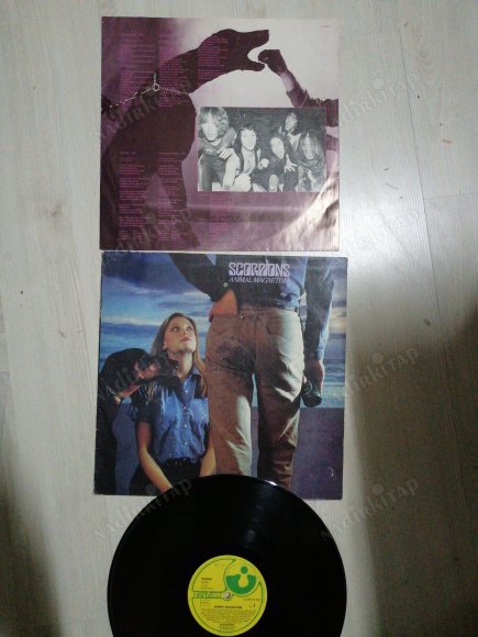 SCORPIONS  -  ANIMAL MAGNETISM  - 1980 ALMANYA  BASIM  LP ALBÜM