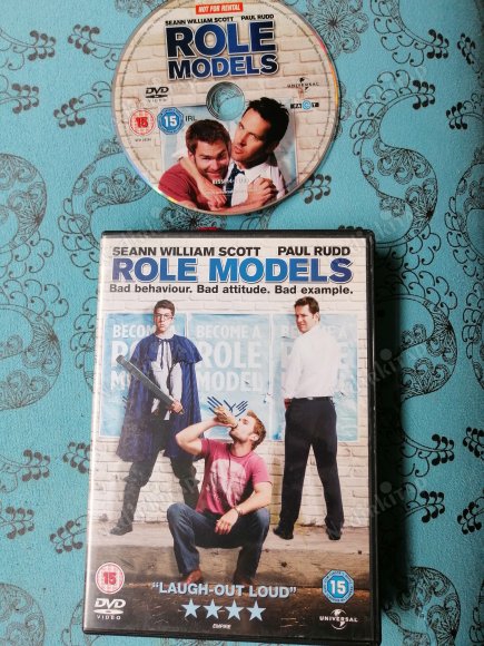 ROLE MODELS  -  SEANN WILLIAM SCOTT /PAUL RUDD  FİLM 97  DAKİKA +EXTRAS AVRUPA BASIM TÜRKÇE DİL SEÇENEĞİ YOKTUR (+15)