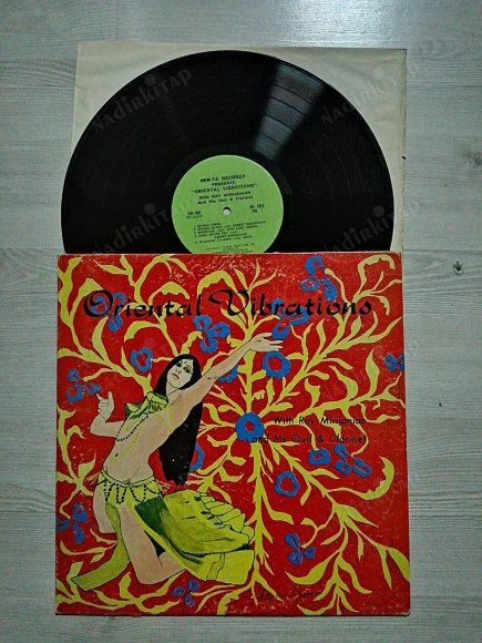 RAY MIRIJANIAN - ORIENTAL VIBRATIONS AMERİKAN BASKI  LP ALBÜM  33 LÜK DÖNEM PLAK