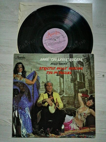 EDDIE THE SHEIK KOCHAK- HAKKI OBADIA - Strictly Belly Dancing -The1st Vol - 1977 USA BASIM LP ALBÜM