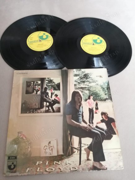 PINK FLOYD - UMMAGUMMA  ALMANYA BASIM DOUBLE PLAK - 33 LÜK DÖNEM BASKI PLAK