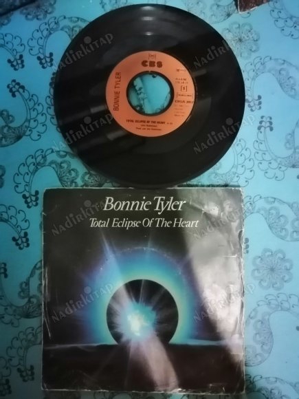 BONNIE TYLER / TOTAL ECLIPSE OF THE HEART - 1982 FRANSA  BASIM 45 LİK PLAK