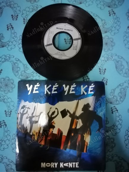 MORY KANTE  - YE KE YE KE - 1987 FRANSA BASIM  45 LİK PLAK