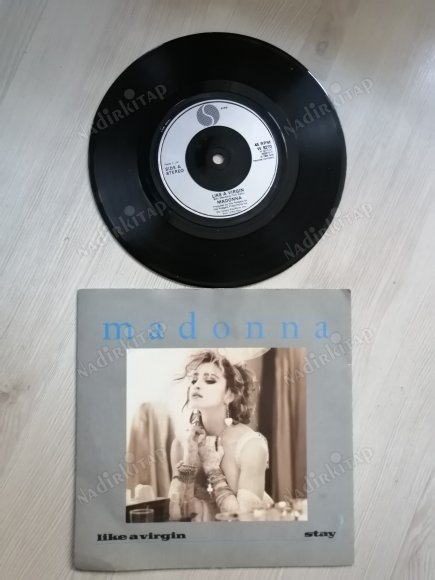 MADONNA - LIKE A VIRGIN 1984 İNGİLTERE  BASIM 45 LİK PLAK