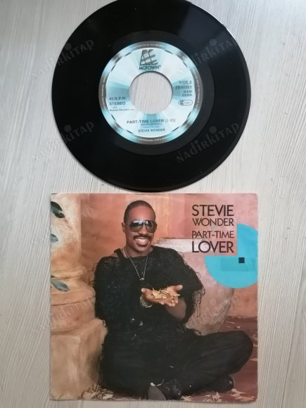 STEVIE WONDER - PART TIME LOVER -1985 ALMANYA BASIM 45 LİK PLAK