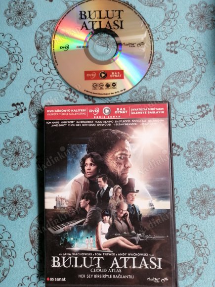 BULUT ATLASI ( CLOUD ATLAS )  TOM HANKS  165   DAKİKA -   DVD FİLM (BAS OYNAT-SADECE TÜRKÇE DUBLAJLI)