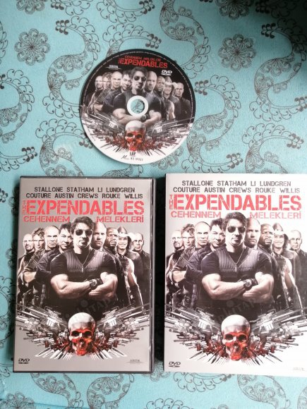 THE EXPENDABLES - CEHENNEM MELEKLERİ - STALLONE STATHAM LI LUNDGREN 103  DAKİKA -   DVD FİLM