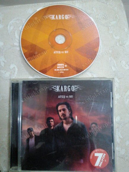 KARGO - ATEŞ VE SU   / CD ALBÜM  / 2004 TÜRKİYE   BASIM