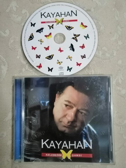 KAYAHAN - KELEBEĞİN ŞANSI   / CD ALBÜM / 2004 TÜRKİYE   BASIM