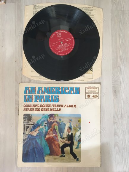 AN AMERICAN IN PARIS - ORIGINAL SOUNDTRACK  19?? İNGİLTERE BASIM 33 LÜK LP  PLAK