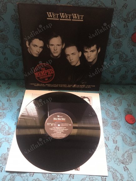 WET WET WET - THE MEMPHIS SESSIONS- 1988 İNGİLTERE BASIM - 33 LÜK LP PLAK