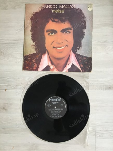 ENRICO MACIAS ’’MELISA’’ - 1975 FRANSA BASIM - 33 LÜK LP PLAK