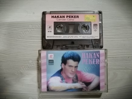 HAKAN PEKER  / CAMDAN CAMA /KASET/ -  1990 Türkiye Basım Kaset