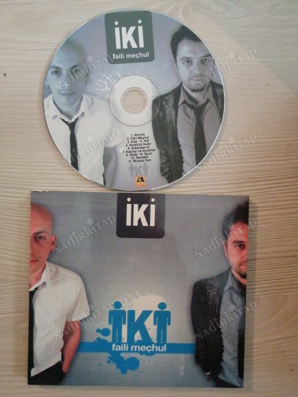 İKİ / FAİLİ MEÇHUL  / MÜZİK CD /   2007 TÜRKİYE BASIM CD