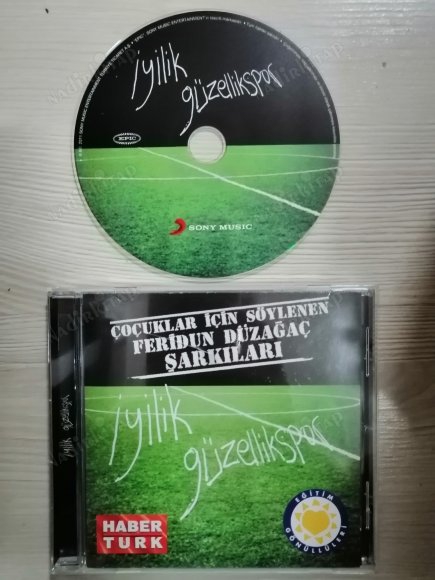 ÇOCUKLAR İÇİN SÖYLENEN FERİDUN DÜZAĞAÇ ŞİİRLERİ / İYİLİK GÜZELLİKSPOR / MÜZİK CD /   2011 TÜRKİYE BASIM CD