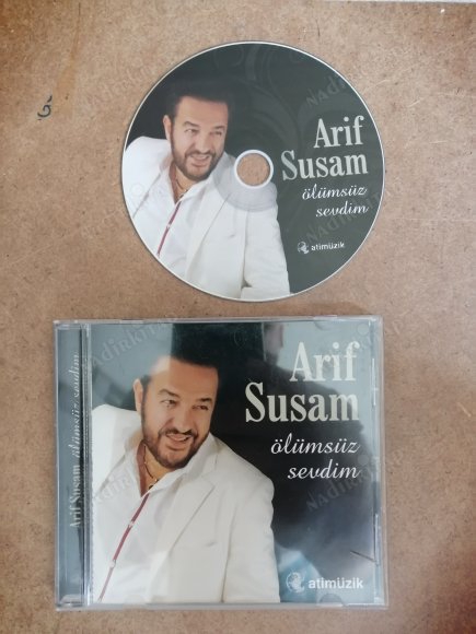 ARİF SUSAM   - ÖLÜMSÜZ SEVDİM - ALBÜM  CD  - 2018 TÜRKİYE BASIM CD