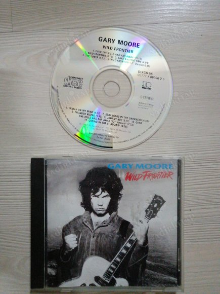 GARY MOORE  / WILD FRONTIER / 1987 İNGİLTERE  BASIM CD