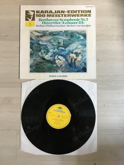 JOHANNES BRAHMS SYMPHONIE NR.1- 1978 ALMANYA BASIM - LP 33’LÜK PLAK