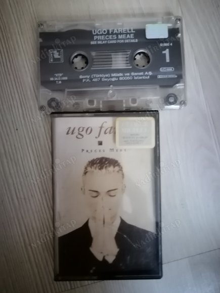 UGO FARELL  / PRECES MEAE / KASET - TÜRKİYE 1999  BASIM