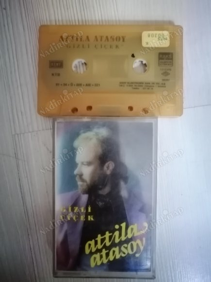 ATİLLA ATASOY  /  GİZLİ ÇİÇEK  / 1991 TÜRKİYE BASIM   *KASET*