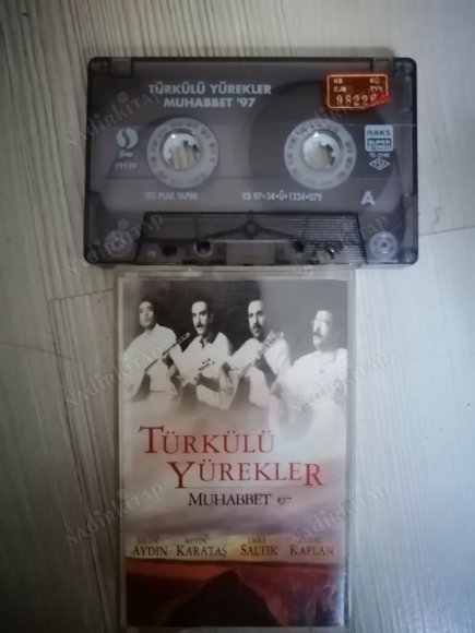 TÜRKÜLÜ YÜREKLER  /Şahin Aydın-Emre SaltıkMetin Karataş-Kemal Kaplan  / KASET - TÜRKİYE 1997  BASIM