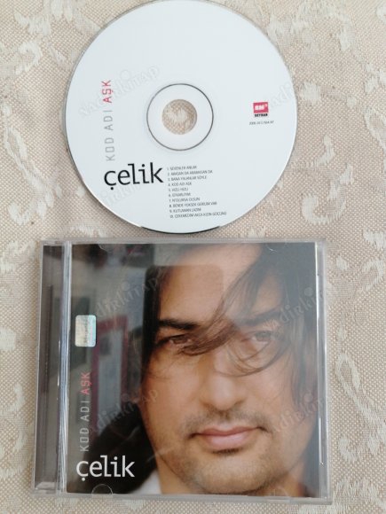 ÇELİK   /KOD ADI AŞK /  ALBÜM  CD - 2006 TÜRKİYE  BASIM