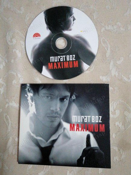 MURAT BOZ / MAXIMUM   /  ALBÜM  CD -  2007 TÜRKİYE  BASIM