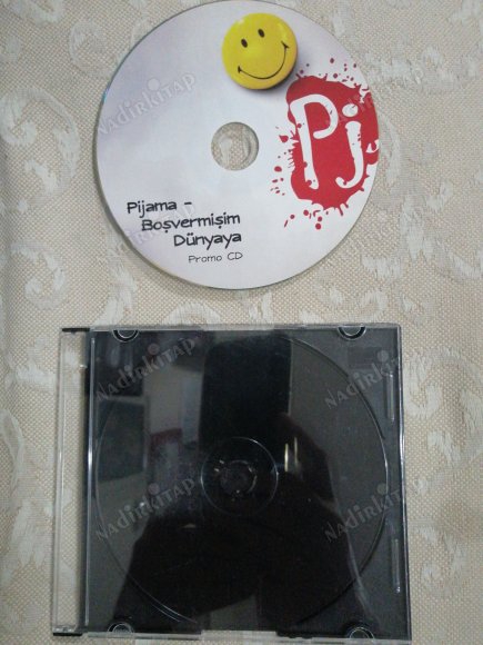 PİJAMA  / BOŞVERMİŞİM DÜNYAYA    /   NADİR PROMO SINGLE  CD - 2013 TÜRKİYE  BASIM