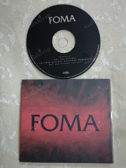 FOMA  /  FOMA  / MİNİ ALBÜM  CD -  2008 TÜRKİYE  BASIM