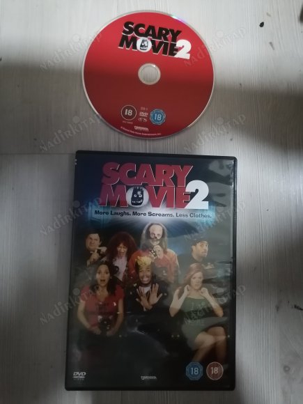 SCARY MOVIE 2  -ANNA FARIS / MARLON WAYANS   DVD  FİLM - 79 DAKİKA +EXTRAS AVRUPA BASIM TÜRKÇE DİL SEÇENEĞİ YOKTUR (+18)