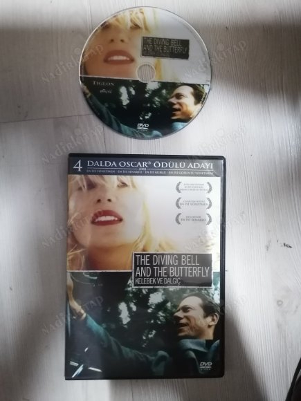 THE DIVING BELL AND THE BUTTERFLY   - KELEBEK VE DALGIÇ -  DVD  FİLM - 112 DAKİKA +ÖZEL SEÇENEKLER