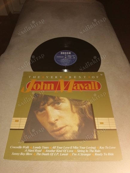 JOHN MAYALL - THE VERY BEST OF JOHN MAYALL 1981 HOLLANDA BASIM 33 LÜK  LP  PLAK