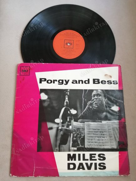 MILES DAVIS - PORGY AND BESS - İNGİLTERE DÖNEM BASIM 33 LÜK LP  PLAK