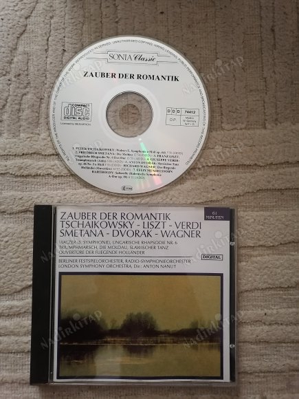 TSCHAIKOWSKY-LISZT-VERDI-SMETANA-DVORAK-WAGNER  / ZAUBER DER ROMANTIK / CD  ALBÜM    1987 ALMANYA  BASIM