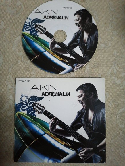 AKIN  / ADRENALİN  /   PROMO   MİNİ ALBÜM   CD - 2009  TÜRKİYE  BASIM