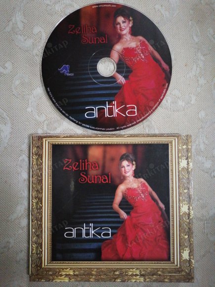 ZELİHA SUNAL   / ANTİKA  /  MAXI SINGLE   CD - 2007  TÜRKİYE  BASIM