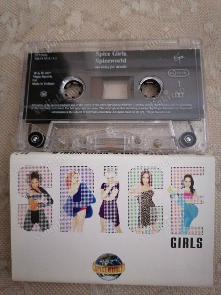 SPICE GIRLS   - SPICEWORLD  - 1997 HOLLANDA   BASIM ( KASET )