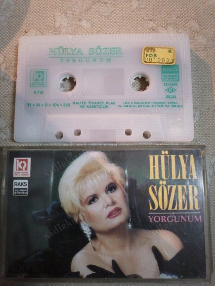 HÜLYA SÖZER   / YORGUNUM  / 1991 TÜRKİYE BASIM KASET