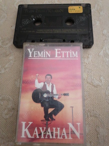 KAYAHAN  / YEMİN ETTİM / 1991  TÜRKİYE BASIM KASET