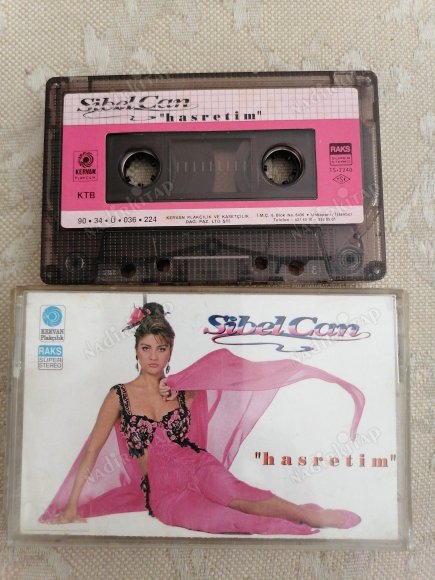 SİBEL CAN-HASRETİM / 1990 TÜRKİYE İLK BASIM KAĞITLI- (KASET)