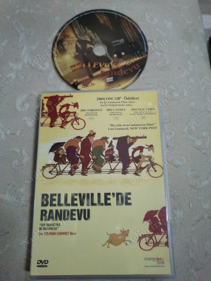 BELLEVILLE’DE RANDEVU  (LES TRIPLETTES DE BELLEVILLE  ) /BİR SYLVAIN  CHOMET FİLMİ /  DVD ANİMASYON  FİLM  / 77  DAKİKA + EKSTRALAR -  TÜRKİYE BASIM