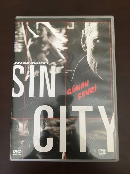 SIN CITY / GÜNAH ŞEHRİ - FRANK MILLER -TÜRKİYE BASIM- 119 DAKİKA - DVD