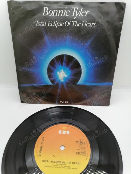 BONNIE TYLER / TOTAL ECLIPSE OF THE HEART - 1982 İNGİLTERE  BASIM 45 LİK PLAK