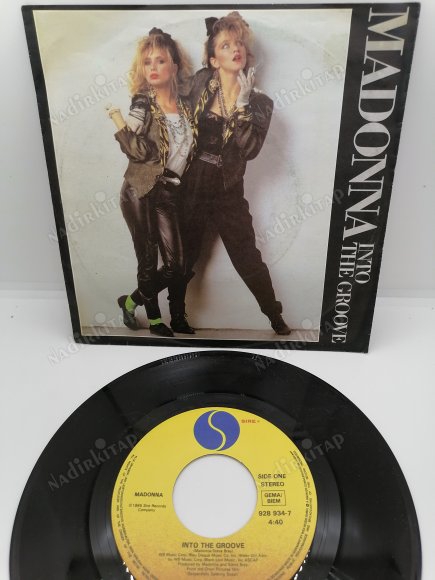 MADONNA / INTO THE GROOVE / 1986 ALMANYA BASIM 45 LİK PLAK