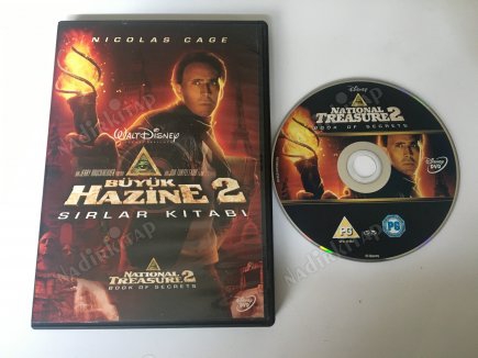 BÜYÜK HAZİNE 2 SIRLAR KİTABI- NICOLAS CAGE - 120 DAKİKA DVD FİLM TÜRKİYE BASIM