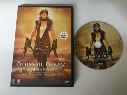 ÖLÜMCÜL DENEY: İNSANLIĞIN SONU - 90 DAKİKA DVD FİLM TÜRKİYE BASIM