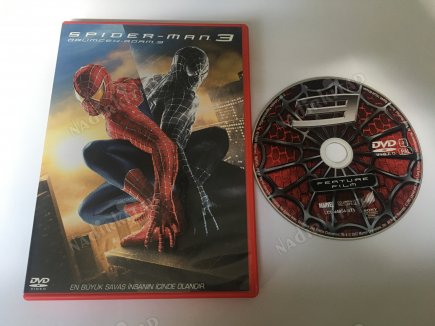 SPIDER-MAN 3 - 133 DAKİKA DVD FİLM TÜRKİYE BASIM