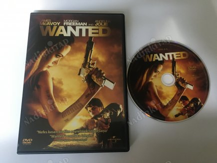 WANTED - 105 DAKİKA DVD FİLM TÜRKİYE BASIM